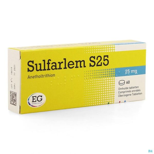 Sulfarlem S25 60 Dragées
