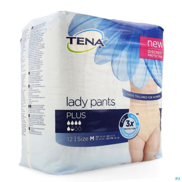 Tena Lady Pants Plus Medium 12 782512