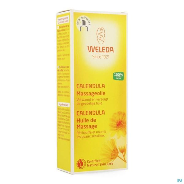 Weleda Calendula Huile Masage 100 Ml 