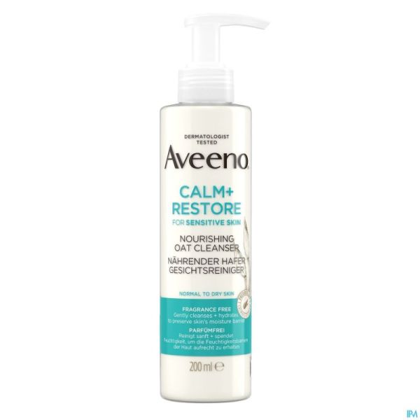 Aveeno Calm+Restore Nettoyant Nourrissant 200ml