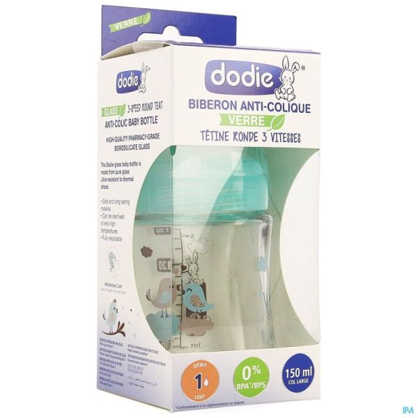 Dodie Biberon Verre Sensation+ Paris 150ml