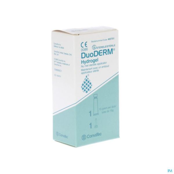 Duoderm Hydrogel Unidose + Appl 15 G