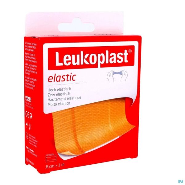 Leukoplast Elastic 8cmx1m 7321904 1 Pièce