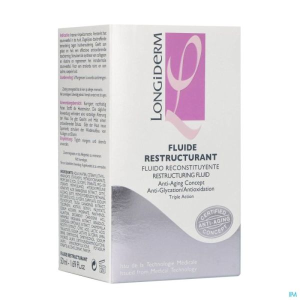 Longiderm Anti-âge Fluide Restructurant 50 Ml