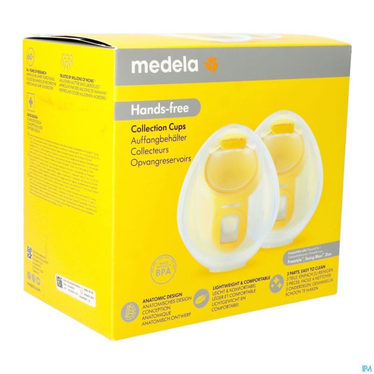 Köp Medela Hands-Free Pumpnings-BH vit Large på