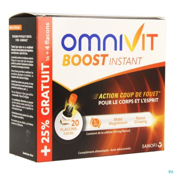 Omnivit Boost Instant 20 Flacon 15 Ml