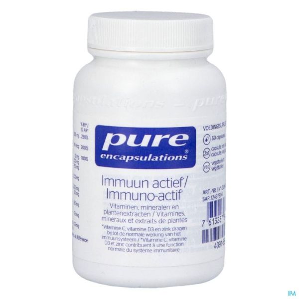 Pure Encapsulations Immuno-actif Gélules 60