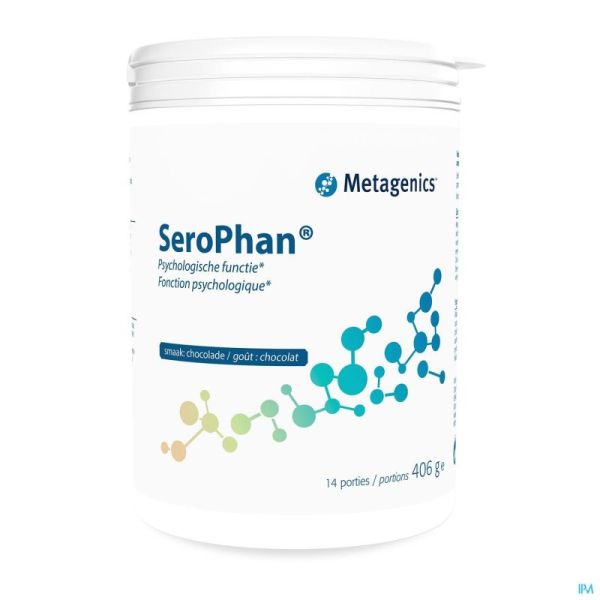 Serophan Chocolat Metagenics Poudre 408 Gr