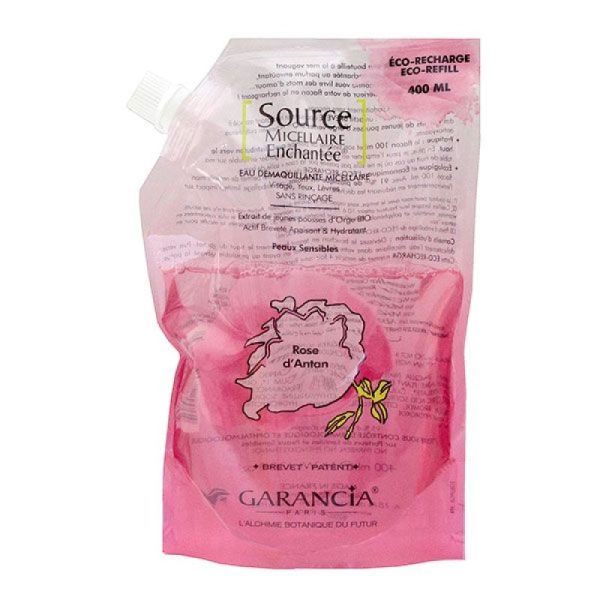 Garancia Source Micellaire Rose d'Antan Recharge 400ml