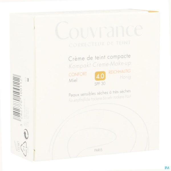 Avène Couvrance Crème Teintée Compacte Miel Confort