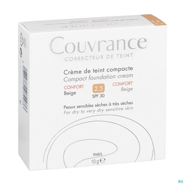 Avène Couvrance Crème Teintée Comprimés025 Beige Conf. 10g