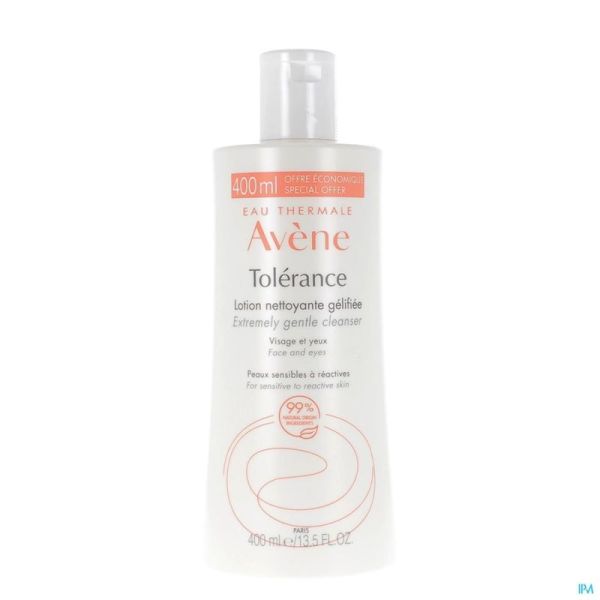 Avène Tolerance Lotion Nettoyante Gélifiée 400ml