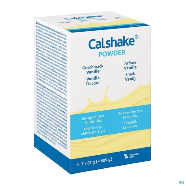 Calshake vanille    sachets 7x87g 7951161