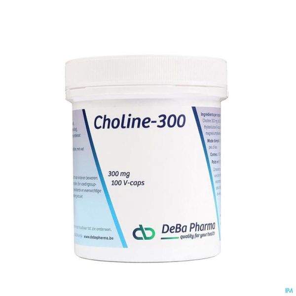 Choline 300 V-gélules 100 Deba