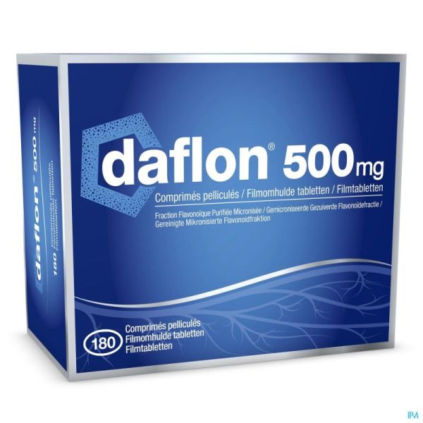 Daflon 500mg Comprimés Pell 180