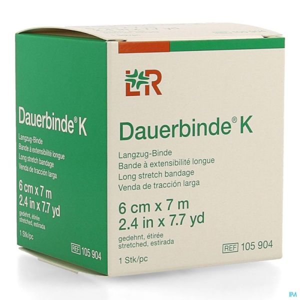 Dauerbinde K 6cmx7m 105904 1 St