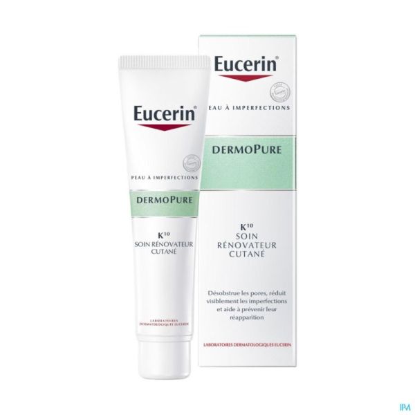 Eucerin DermoPure K¹º Soin Rénovateur Cutané 40 ML 