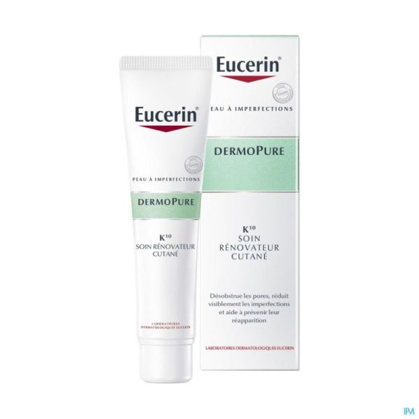 Eucerin DermoPure K¹º Soin Rénovateur Cutané 40 ML 