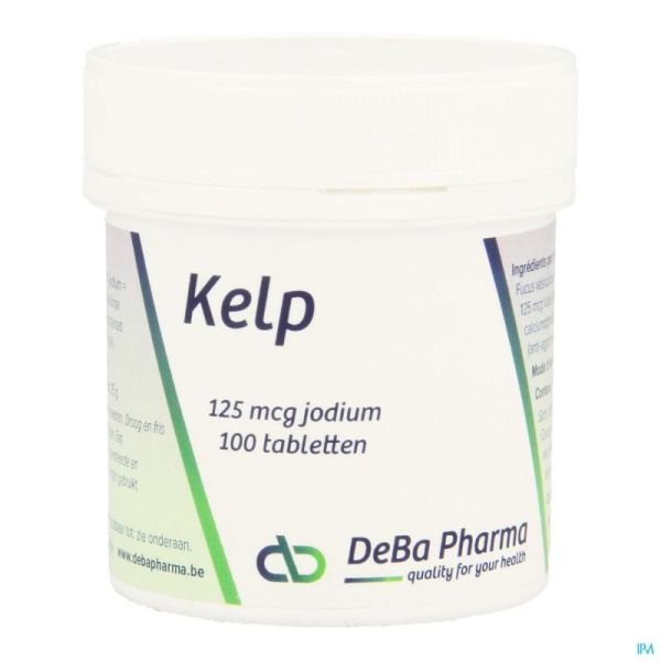 Kelp Deba 100 Comprimés 125 Mcg