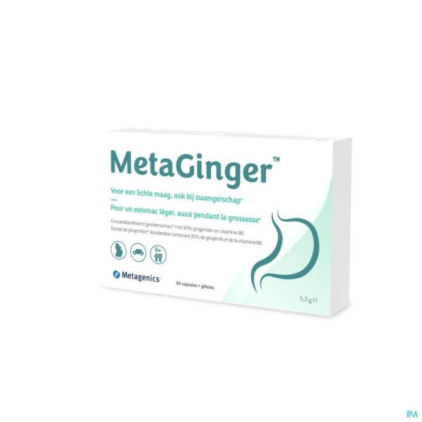 Metaginger 30 Gélules Metagenics
