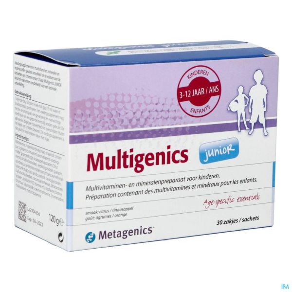 Multigenics Junior Metagenics 30 Sachets