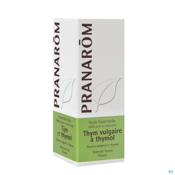 Pranarom Thym Vulg Thymol 633 Huile Essentielle 10 Ml