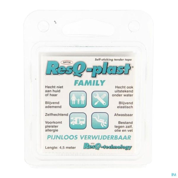 Resq-plast Family 4,5mx25mm Vert 1