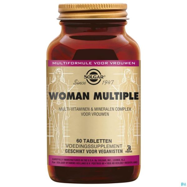 Solgar Woman Multiple Comprimés 60