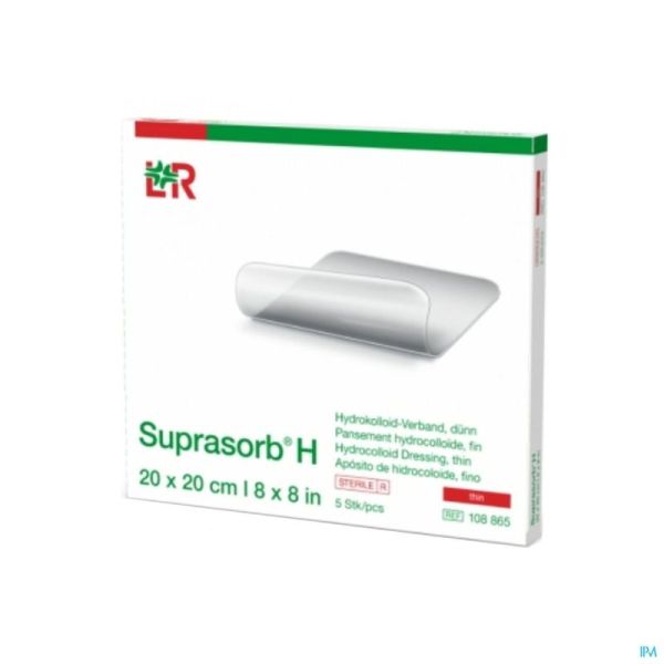 Suprasorb H Hydrocol. Fin 20x20cm 5 108865
