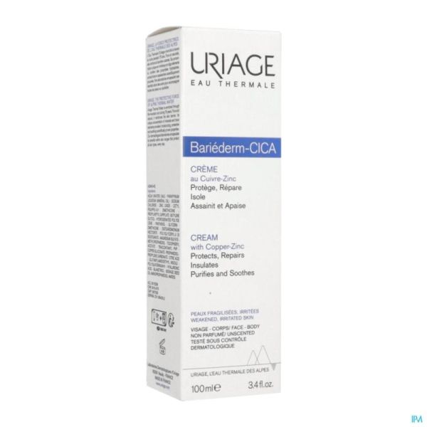 Uriage Bariederm Crème Cica 100 Ml