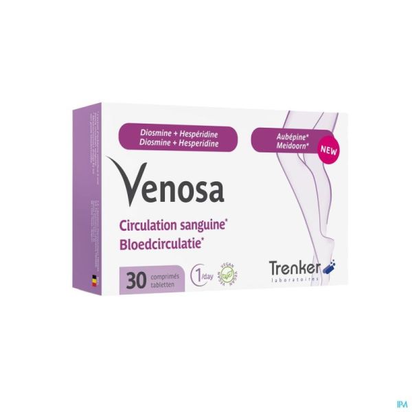 Venosa Circulation Sanguine 30 Comprimés Trenker