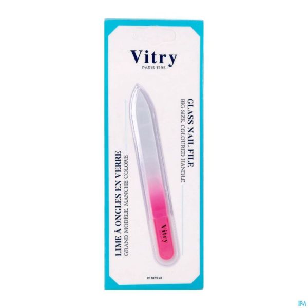 Vitry Lime Verre Manche Fluo Rose