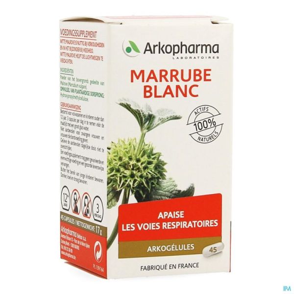 Arkogelules Marrube Blanc 45 Gélules