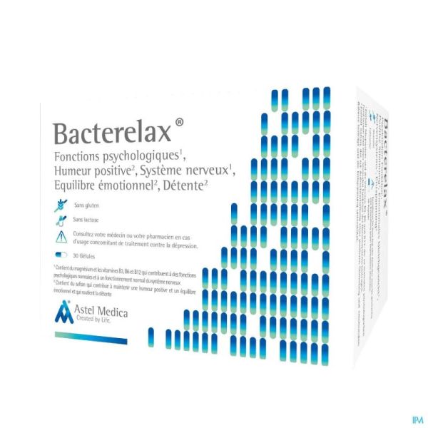 Bacterelax Caps 30