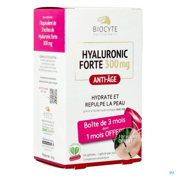 Biocyte Hyaluronic Forte 300mg Gélules 90  Blister