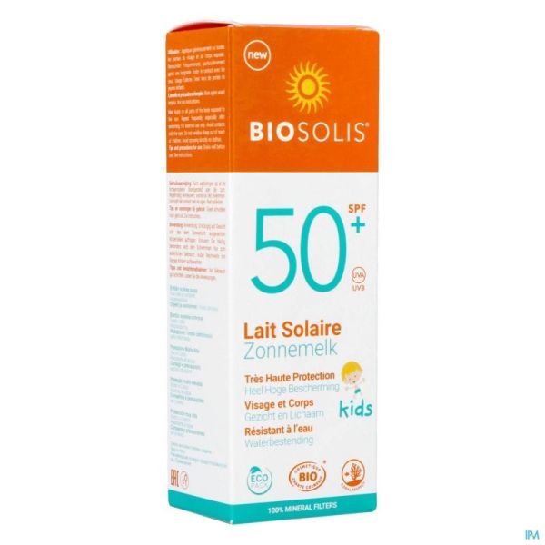 Biosolis Lait Solaire Kids Ip50 100ml