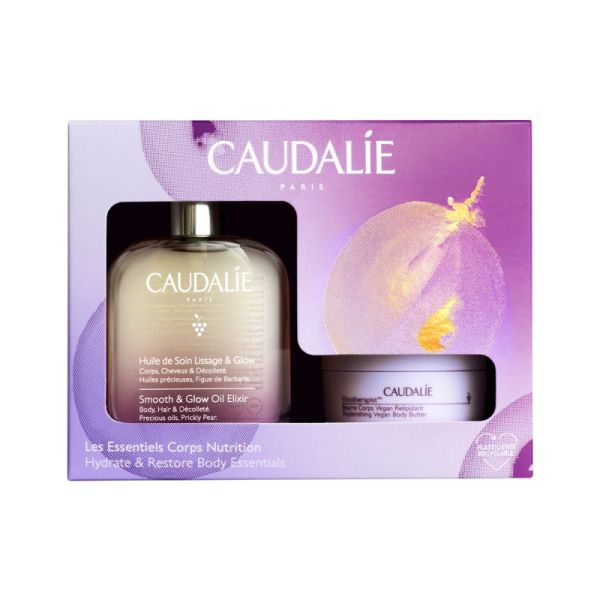 Caudalie Coffret Huille de Soin Lissage & Glow 2 Produits Prix Permanent