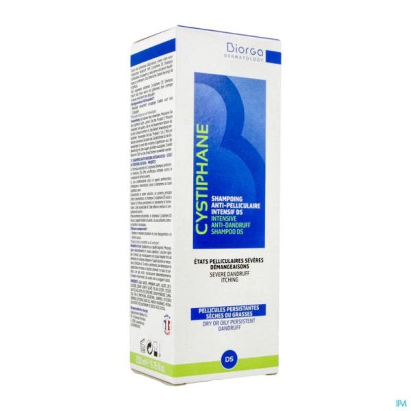 Cystiphane Biorga Shampooing Intensif Anti-pelliculaire Ds