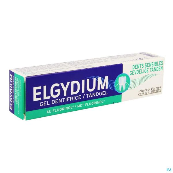 Elgydium Gel Dentaire Dents Sensible 75 Ml