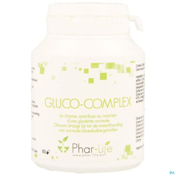 Gluco-complex Phar Life 60 Gélules