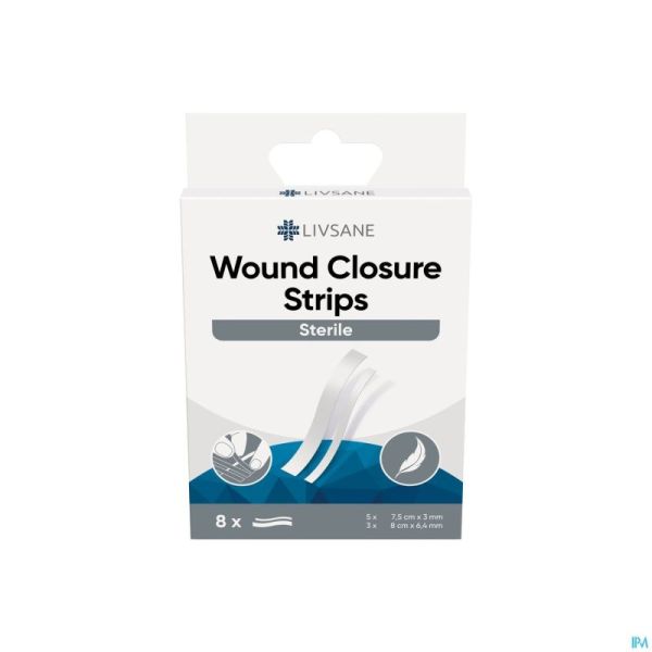 Livsane Wound Closure Strips 8