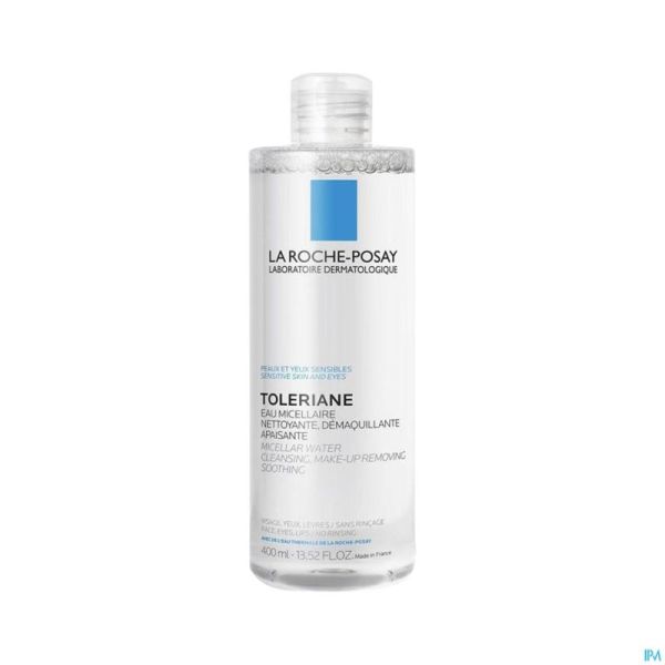 Lrp Toleriane Eau Micellaire Demaq.peau Sens.400ml