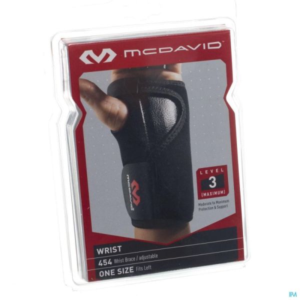 Mcdavid Carpal Tunnel Wrist Suppositoiresleft One Size 454