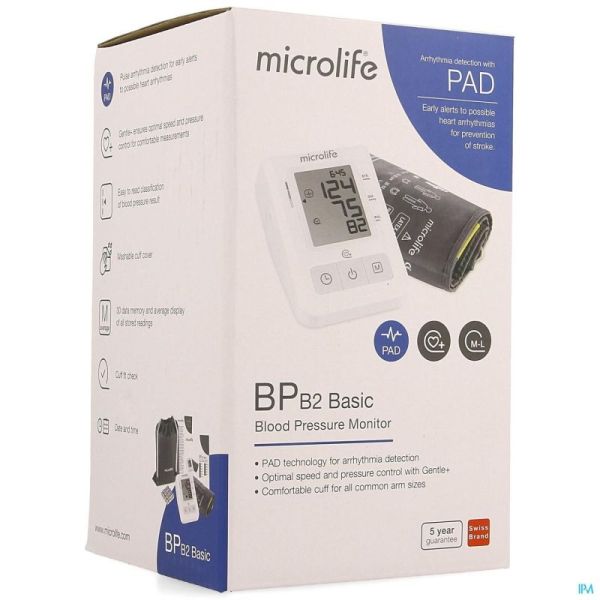 Microlife Bp B2 Basic tensiomètre Bras Otc Solution
