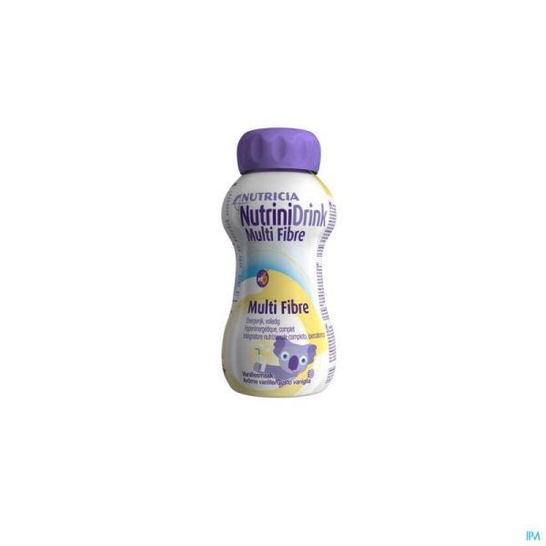 Nutrinidrink Multi Fibre Vanille 200 Ml