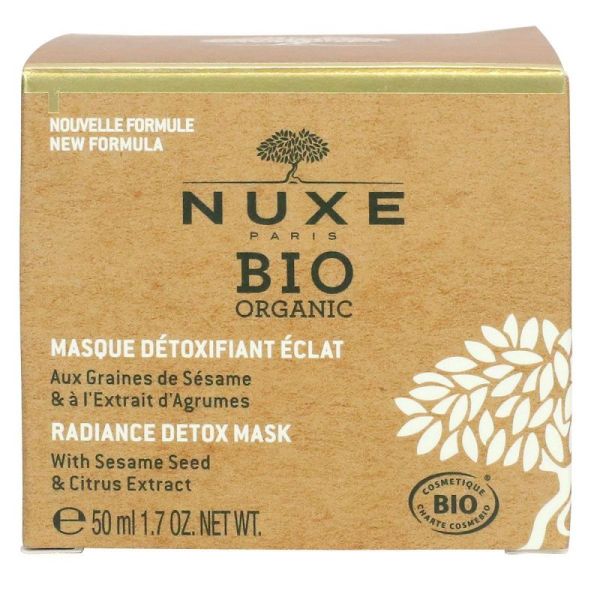 Nuxe Bio Masque Detox 50ml Prix Permanent
