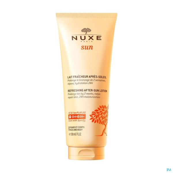 Nuxe Sun Lait Après Soleil Visage et Corps 200ml Prix Permanent