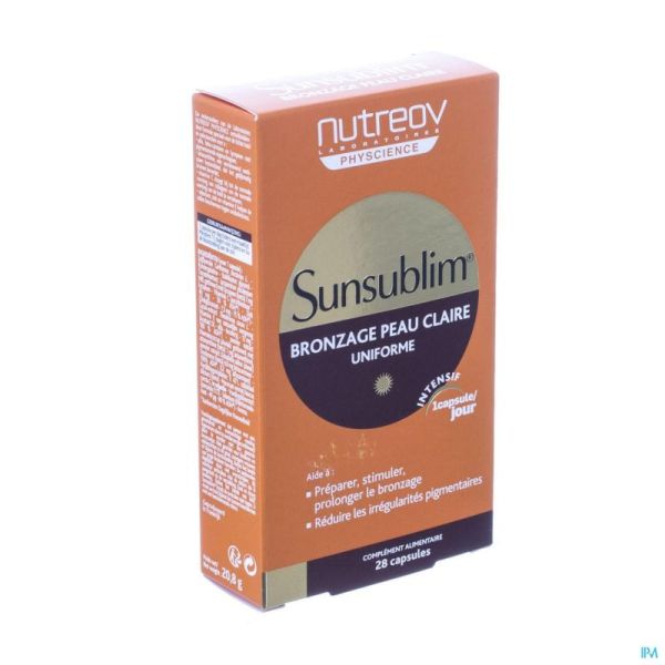 Physcience Sunsublim Bronz.spec. P Claire Gélules 28