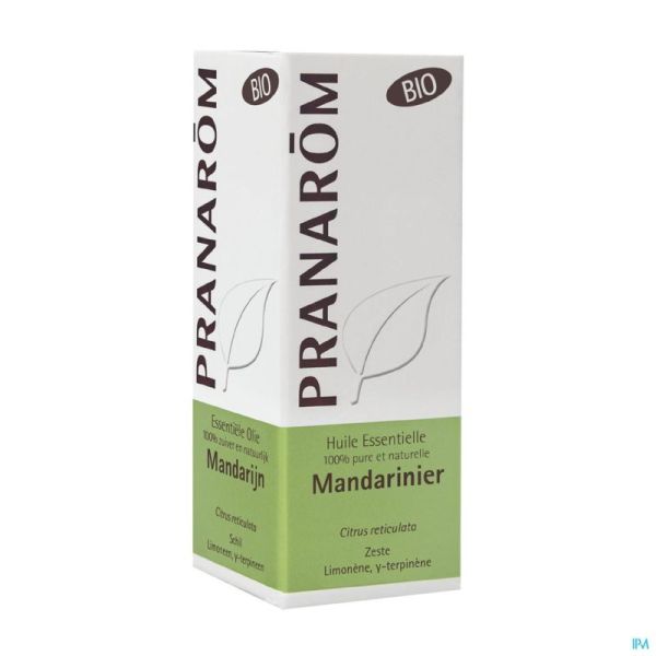 Pranarom Mandarine Zeste 6808 Huile Essentielle 10 Ml