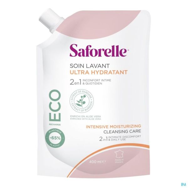 Saforelle Soin Lavant Ultra Hydra Eco Rechar.400ml